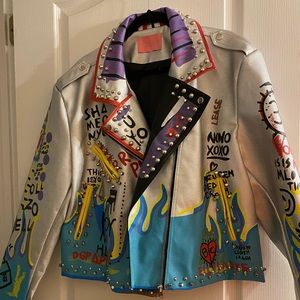 Azalea Wang Faux Leather Jacket